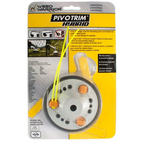 Pivotrim Hybrid Universal Trimmer Head Replacement, Brush Cutter