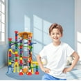 thumbnail image 6 of KOPPOP 200 Pcs Marble Run with Motorized Elevator, Construction Building Blocks STEM Educational Toy for Kids Ages 4-8, 6 of 6