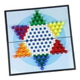 thumbnail image 4 of Educational Classic Strategy Game Jigsaws Early Education Chinese Checkers Board CUTICAT Juego de mesa de damas, 4 of 8