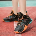 thumbnail image 3 of Basketball Shoes Kids Boys Girls Sneakers Outdoor Running Shoes Boys Comfortable High Top Basketball Shoes (Little Kids/Big Kids), 3 of 5