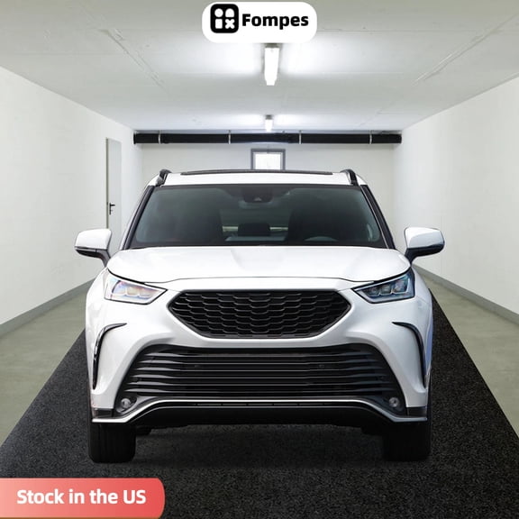 Fompes 7.5 x 17 Ft Garage Mat, Oil Spill Mat, Garage Floor Mat for Under Car, Absorbent Oil Pad Waterproof Backing Protects Floor