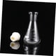 thumbnail image 3 of Matraz Erlenmeyer De Vidrio Con Tapón, 250 Ml De Cuello Ancho, Cristal Transparente Graduado Para Laboratorio Químico, Matraces Cónicos Para Experimentos Científicos y Mediciones Preci, 3 of 5