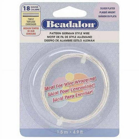 Pattern German Style Wire-silver Plated