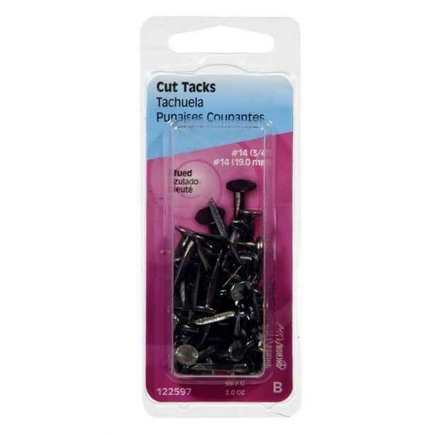 Hillman Carpet Tacks 3/4 " No. 14 Blue Viewpack 2 Oz Pack of 6