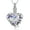 A Silver-Purple, variant on Butterfly Heart Urn Necklaces Cremation Jewelry for Ashes for Women Men Memorial Human Ashes Pendant