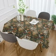 thumbnail image 5 of JSTEL Owl Rose Flower Table Cloth Rectangle 60 x 90 Inch Tablecloth Anti Wrinkle Table Cover for Dining Kitchen Parties, 5 of 6