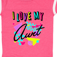 thumbnail image 4 of Inktastic I Love my Aunt- 80s retro style Boys or Girls Baby Bodysuit, 4 of 5
