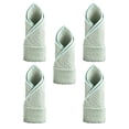 thumbnail image 4 of HERFIER 5pcs Kitchen Dishcloths Practical Dish Towels Household Cleaning Cloths (Green) 11.79x11.79x0.08in, 4 of 9
