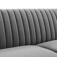 thumbnail image 6 of Modway Winsome Channel Tufted Performance Velvet Sofa in Gray, 6 of 8
