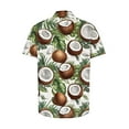 thumbnail image 5 of JXMVOJ Men's Hawaii Print Casual Button-Up Shirt, Lightweight Polyester Summer Tops for Outdoor, Party, Wedding, Casual Daily Wear, 5 of 5