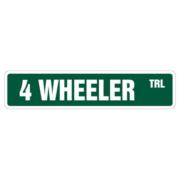 4 Wheeler Street [3 Pack] of Vinyl Decal Stickers |for Laptop Car