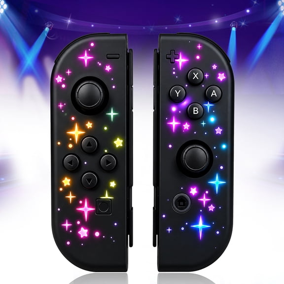 Wireless Controllers Compatible with Switch Controller with RGB Lighting, Support Dual Vibration, Motion Control, Wake-up Function, Screenshot