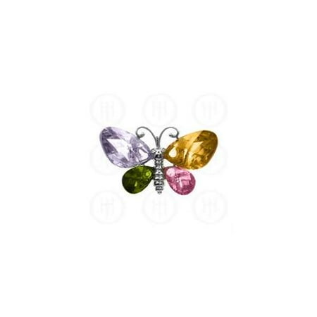 Doma Jewellery MAS06721 Sterling Silver -CZ Butterfly Pendant CZB-01