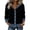 Black_#11, variant on Sewkxo Womens Denim Patchwork Collared Shirt Hoodie Jacket Jean Shacket Button Down Long Sleeve Faux Denim Cardigan Jackets,Sky Blue S