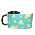 thumbnail image 4 of Colorful Cloud Coffee Mug Fun Custom Ceramic Mugs 11oz Black, 4 of 5