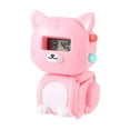 thumbnail image 4 of Electric Watch Toy Pet Deformation Toy Cartoon Interactive Game Toy for Children Pink Kitten, 4 of 9