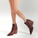 thumbnail image 4 of NECHOLOGY Botas Mujer Adulto Femenino Zapatos Botines de mujer Botines de tacón grueso con punta en para mujer, zapatos de fiesta a la , botines (Coffee, 6), 4 of 6