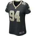 thumbnail image 2 of Women's Nike Cameron Jordan Black New Orleans Saints Game Jersey, 2 of 4