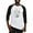 Black/White, variant on CafePress - Easter Rabbits Baseball Jersey - Cotton Baseball Jersey, 3/4 Raglan Sleeve Shirt