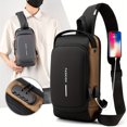 thumbnail image 2 of Anti-Theft Crossbody Sling Bag, Waterproof Scratch Proof Shoulder Bag, Lightweight, 2 of 5