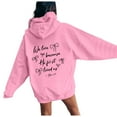 thumbnail image 2 of SIYUDAN Womens Hoodies Long Sleeve Hoodie Women's Hoodies Pullover Oversized Hoodies for WomenBlack Hoodie women s Clothes Trendy Fall 2025 Teens Clothes, 2 of 6