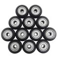 thumbnail image 1 of 12pcs Large Plastic Pulleys With Perlin Bearings For 3d Printer,compatible With Cr-10,cr-10s, Hybrid Cnc Router Black, 1 of 4