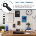 thumbnail image 2 of RUNROTOO 300Pcs Picture Framing Fixing Accessories Frame Hardware Clips Black Iron Use, 2 of 8