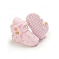 thumbnail image 2 of Crib Pram Shoes Winter Baby Girl 0-18M Newborn Warm Snow Booties Fur Lined Boots, 2 of 5
