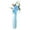 Blue, variant on 18-Inch Wedding Chair Back Decorations with Artificial Flower Bouquets, Rustic Style for Wedding Decor Photography Props, Easy to Install And Versatile, , 1 45Cm Long Wedding Chair Back Ornament