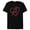 Black, variant on Avengers Heart Logo Valentine's Day - Short Sleeve Blended T-Shirt for Adults - Customized-Ocean Blue