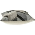 thumbnail image 3 of Ox Bay Faye Gray/Brown Geometric Wool Blend Adult Decorative Throw Pillow, 3 of 6