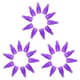 thumbnail image 5 of Clips de tapa de remojo de uñas 10 Uds. Morado Azul Rosa Rojo Negro sweethay, 5 of 6