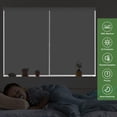 thumbnail image 5 of LUCKUP Cordless Blackout Roller Shades for Windows, Room Darkening Pull Down Roller Blinds, Thermal Insulated Privacy Saving Energy Window Shades for Home Office, 35" W x 72" L, White, 5 of 6