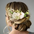thumbnail image 5 of Accesorio para el cabello peineta rosa-rosa champán, 5 of 5