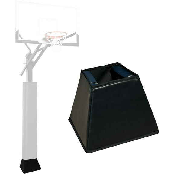 Square Pole Padding Outdoor Basketball Pole Pads Square Pad for Pole Wrap Around Pad Pole Base Padding Waterproof Durable UV-Resistant for Protection(Fit 6''x6'' Base&Pole-5 Feet Tall)