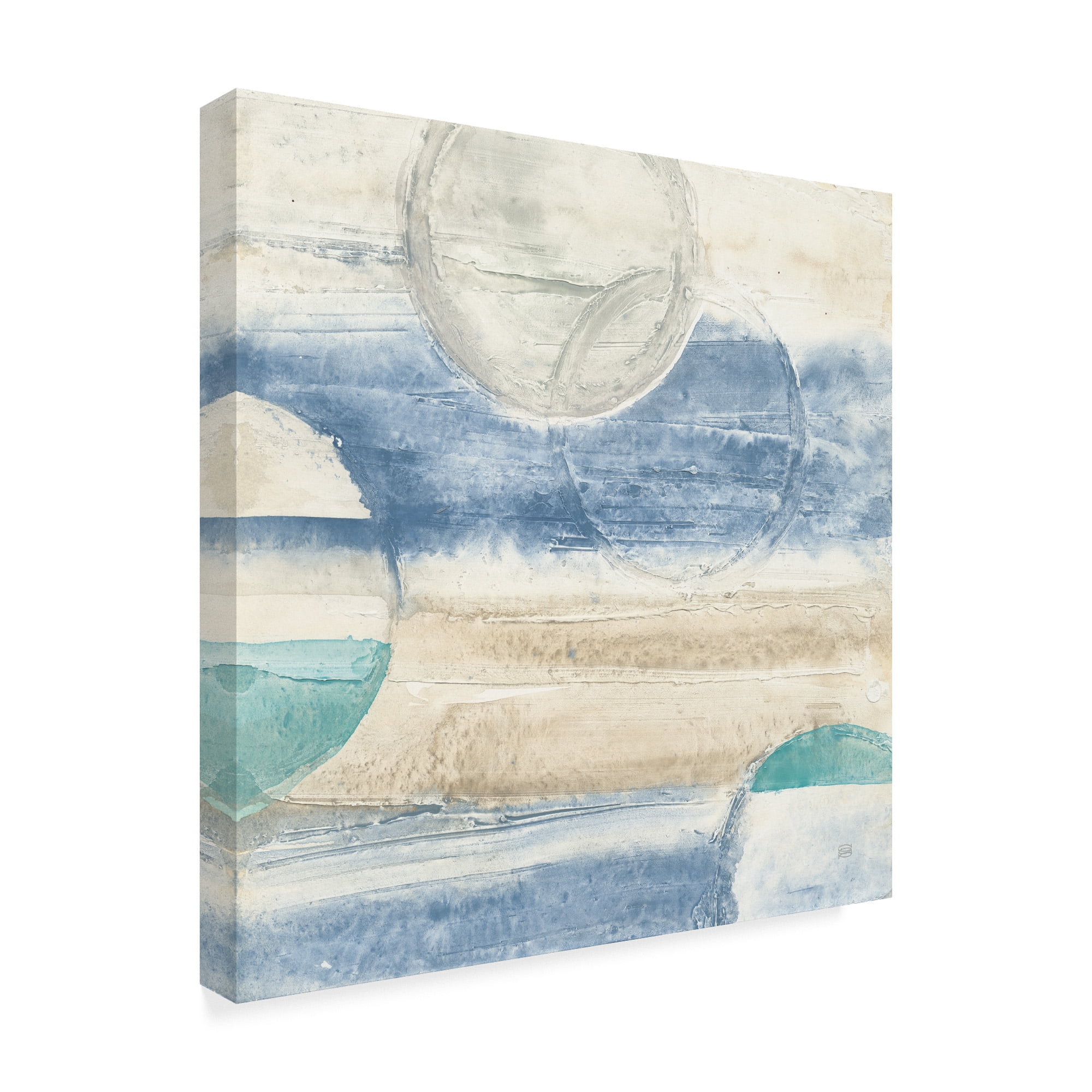 Trademark Fine Art 'Circles in Time III' Canvas Art by Chris Paschke