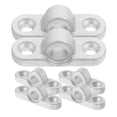 thumbnail image 1 of KAKOWELY awning eyelets caravan 6pcs RV Bottom Mounting Bracket Stainless Steel Awning Bottom Bracket Replacement Awning Support Bracket Robust Awning Bottom Bracket for Awnings, 1 of 5
