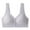 Purple, variant on TAGOLD Womens Summer Plus Size Brs,Push Up Casual Bra for Womens,Woman's Front-button Fixed Cup Gathers No Steel Ring And No Underwear Daily Bra