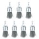 thumbnail image 1 of Uxcell 7pcs Cepillo de Alambre para Taladro 1" Diámetro. Cepillo de Rueda Abrasiva de Alambre 1/4" Hex Shank Cepillo de Copa de Acero al Carbono Accesorio para Taladro, 1 of 7