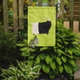 thumbnail image 2 of Carolines Treasures BB7713GF Welsh Black-Necked Goat Green Flag Garden Size, 2 of 3