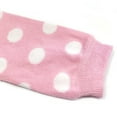 thumbnail image 6 of Wrapables Playful Patterns Baby & Toddler Leg Warmers (Set of 3), Pink Dots, Solids, Flowers, 6 of 6
