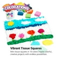 thumbnail image 3 of Colorations Mini Tissue Squares, 10 Colors ? 5000 Pieces, 3 of 3