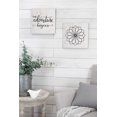 thumbnail image 2 of Darware Blank Wood Plaques (2-Pack, Whitewashed), White Wooden Signs for DIY Crafts 12x12 Inch, 2 of 7