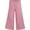 Pink-2486, variant on KIDSCOOL SPACE Girls Slim Fit Jeans,6T-14T Flash Chain Wide Leg Denim Pants Wide Leg Denim Pants,White,11-12 Years