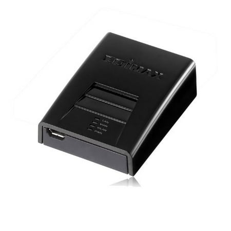 - edimax br-6258n 150mbps 11n wireless nano size broadband router with wan and lan ports supported as wireless adapter - black