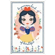 Disney Princess - Snow White Beautiful Wall Poster, 22.375" x 34", Framed
