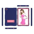 thumbnail image 3 of Allytech Galaxy Tab A7 10.4" Case 2020 SM-T500 T505 T507, Protection Drop Proof Kickstand [Without Screen Protector] Kids Friendly Cover Case for Samsung Galaxy Tab A7 10.4" T500, Navyblue/Rose, 3 of 7