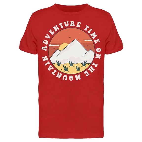 Adventure On The Mountain T-Shirt Men -Image by Shutterstock, Male XX-Large