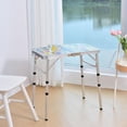thumbnail image 2 of Mesa de camping plegable Yriuat Blooming Floral, altura ajustable, 2 of 6