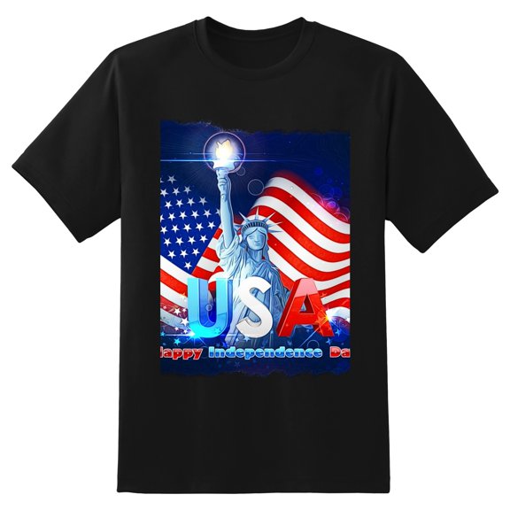 Men's Graphic TeeFlag (21) Letter Print T-Shirts Round Neck Short Sleeves Sizes XS-5XL Summer Daily Casual Tops